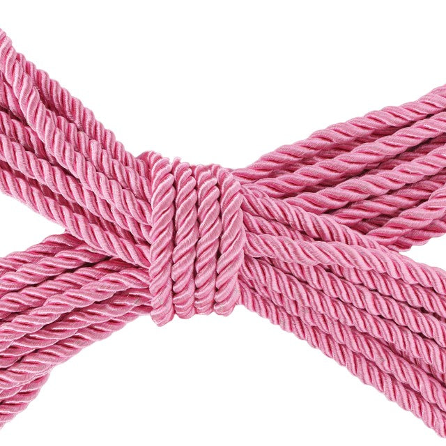 Frânghie OUCH! Bondage Rope, pentru jocuri erotice BDSM, lungime 10 metri, culoare roz