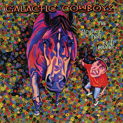 GALACTIC COWBOYS - THE HORSE THAT BUD BOUGHT (2-LP Lunar Orange Vinyl Gatefold, 2024, Brutal Planet) Prog rock!