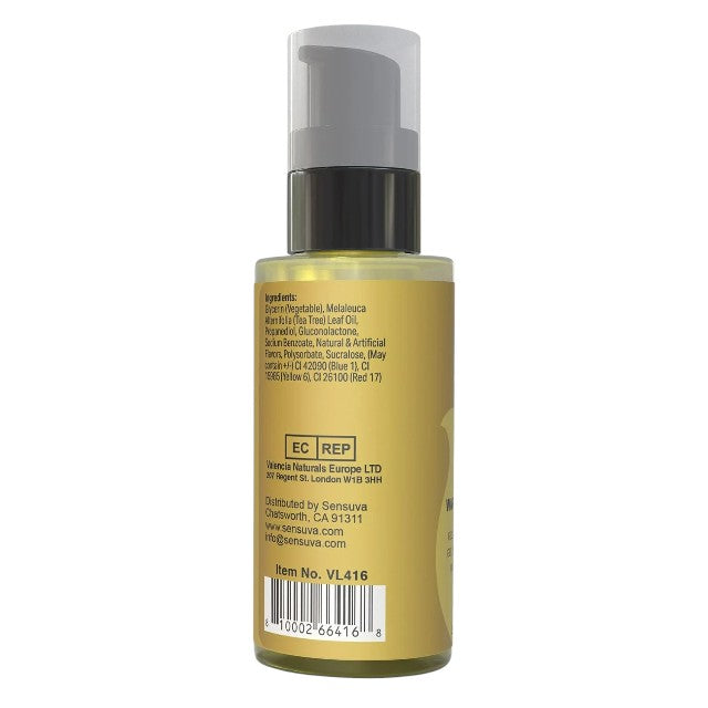 Gel comestibil SENSUVA Sizzle Lips PINA COLADA, cu efect de încălzire, gust de cocos si ananas, 59 ml