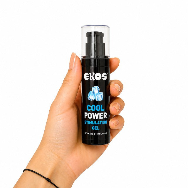 Gel Eros Cool Power Stimulation, pentru stimulare clitoris si orgasm intens femei, 30 ml