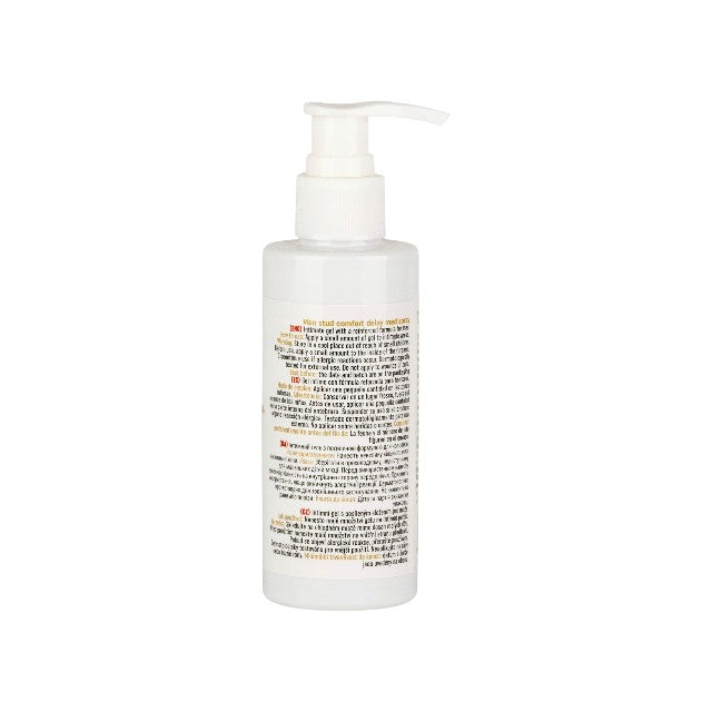 Gel intim MYLOVE Men Stud Comfort Delay Med Gel, pentru întârzierea ejaculării și lubrifiere, cu ulei de mentă, 150 ml