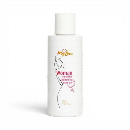 Gel intim MYLOVE Woman Sensitive Tightening Med Gel, pentru strâmtarea vaginului, hidratant, miros de mango, 150 ml