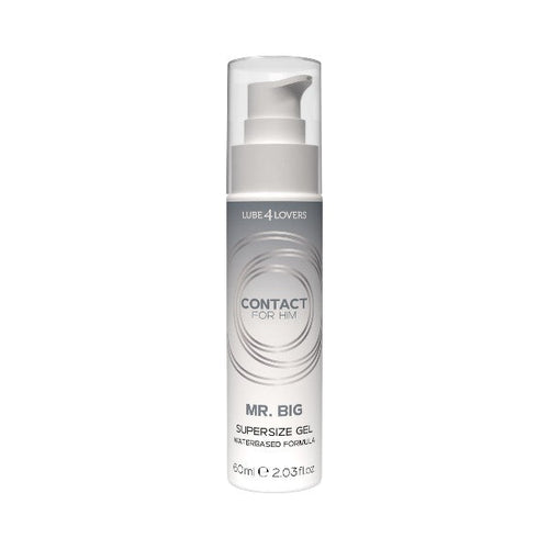 Gel LUBE4LOVERS Mr. Big SuperSize Gel, pentru mărirea penisului și senzații intensificate, textură non-grasă, 60 ml