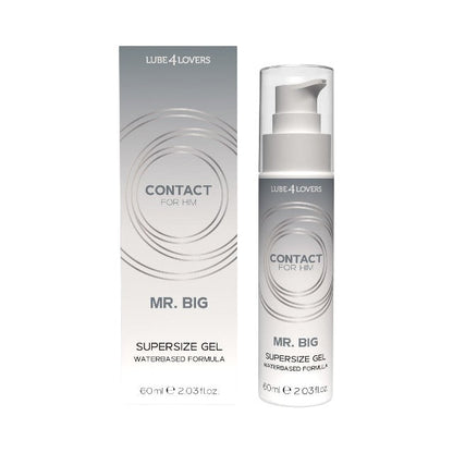 Gel LUBE4LOVERS Mr. Big SuperSize Gel, pentru mărirea penisului și senzații intensificate, textură non-grasă, 60 ml