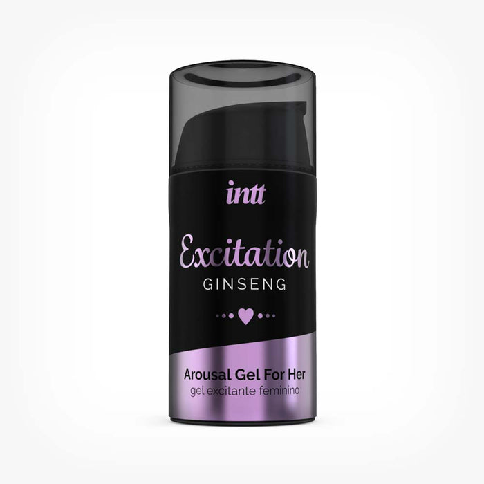 Gel natural INTT Excitation Ginseng, pentru cresterea libidoului si orgasm intens femei, 15 ml