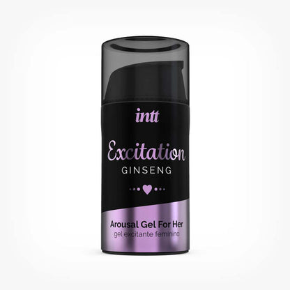Gel natural INTT Excitation Ginseng, pentru cresterea libidoului si orgasm intens femei, 15 ml