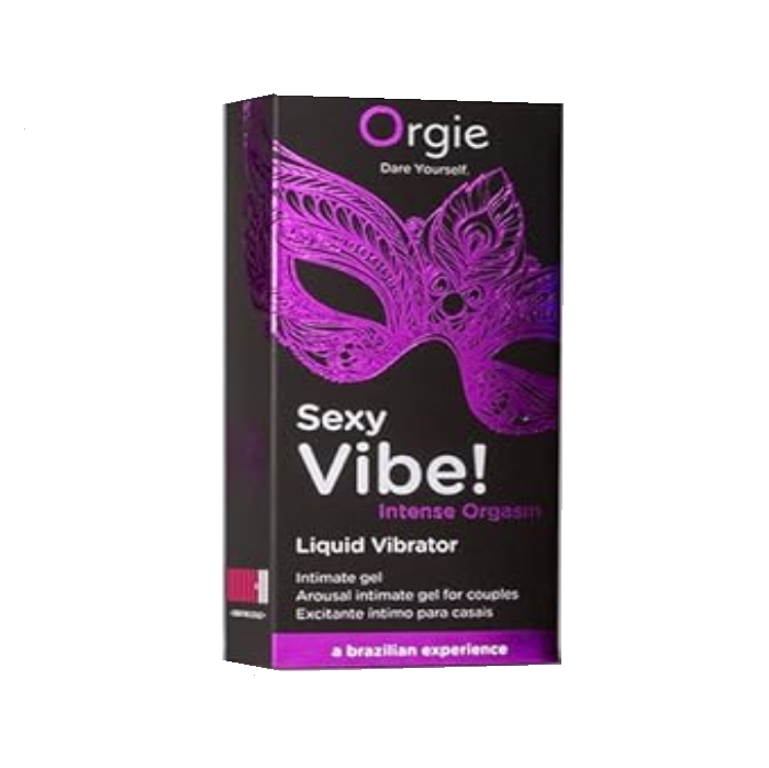 Gel ORGIE Sexy Vibe! Liquid Vibrator - Intense, stimulare clitoris si excitare, efect incalzire si furnicaturi, 15 ml