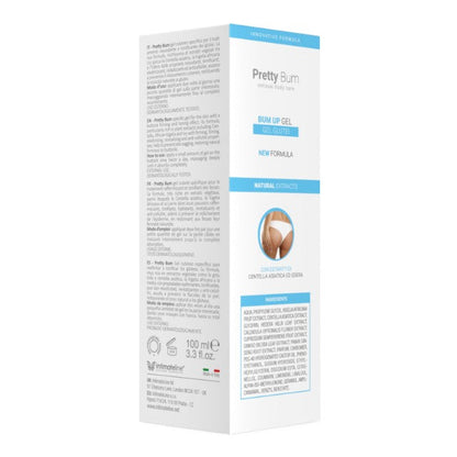 Gel pentru ridicare și fermitate fese PRETTY BUM Bum Up Gel, cu Centella și iederă, efect anti-îmbătrânire, 100 ml