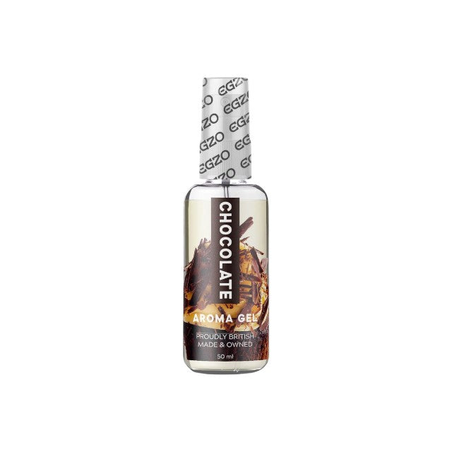 Gel pentru sex oral EGZO Chocolate Aroma Gel, pe bază de apă, cu aromă de ciocolată, 50 ml