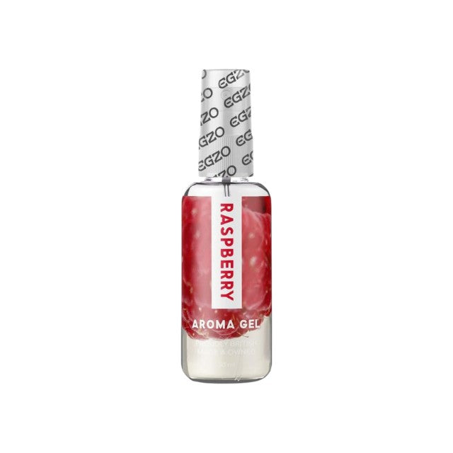 Gel pentru sex oral EGZO Raspberry Aroma Gel, pe bază de apă, cu aromă de zmeură, 50 ml