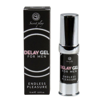 Gel SECRET PLAY Delay Gel For Men - Endless Pleasure, pentru întârzierea ejaculării și orgasm intens, 15 ml