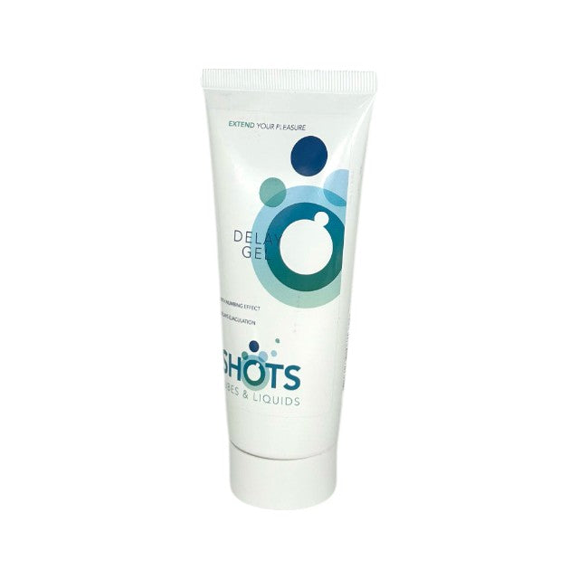 Gel SHOTS Delay Gel, pentru întârzierea ejaculării și îmbunătățirea performanțelor sexuale, 100 ml