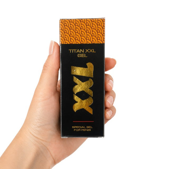Gel TITAN XXL Special Gel for Penis, pentru mărirea penisului, erecții puternice, cu efect hidratant, 50 ml