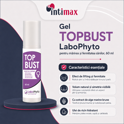 Gel TOPBUST Labophyto, pentru mărirea și fermitatea sânilor, 60 ml