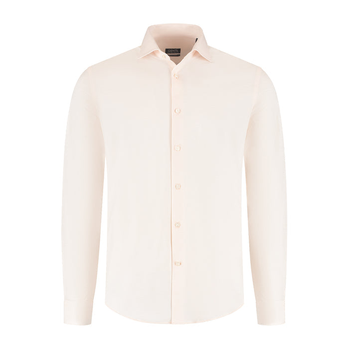 GENTS knit pique lichtroze