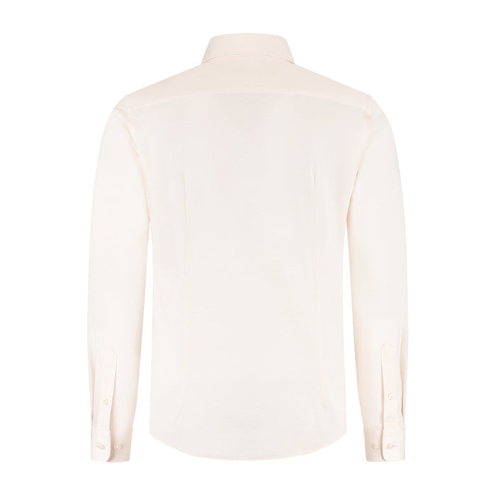 GENTS knit pique lichtroze