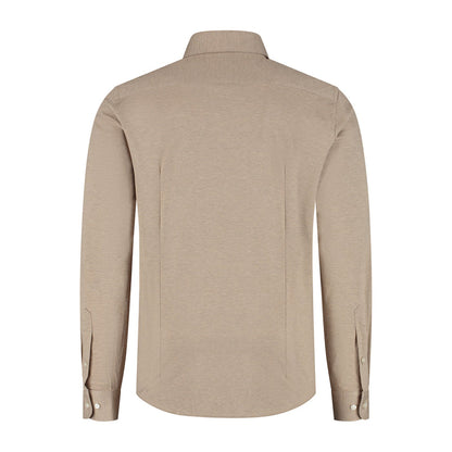 GENTS knit pique zand