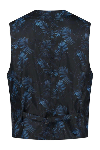 Gilet melange navy