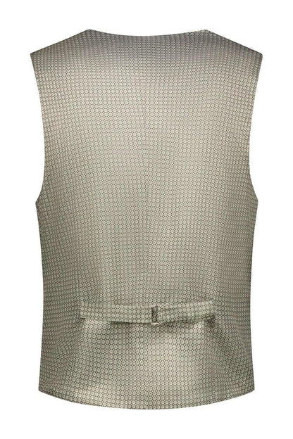 Gilet pinstripe groen