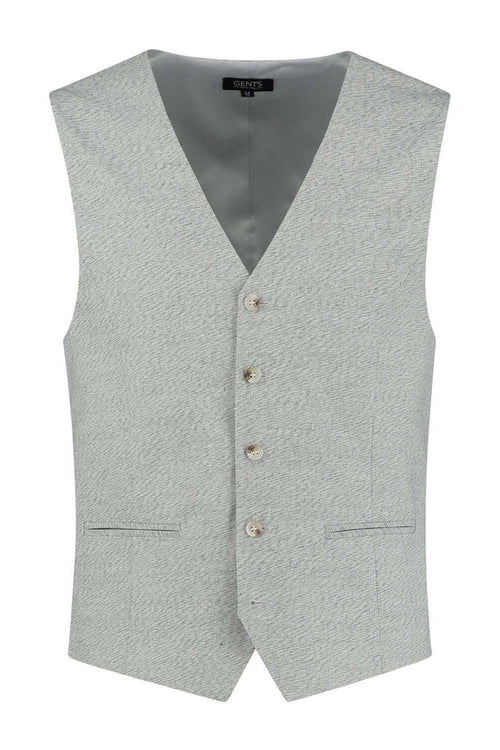 Gilet slubgaren beige