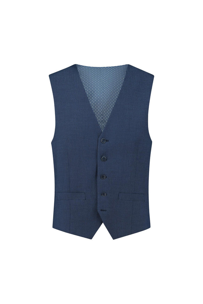 Gilet structuur royalblue
