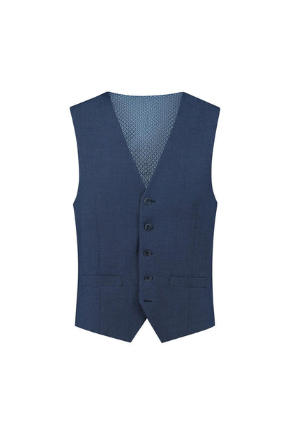 Gilet structuur royalblue
