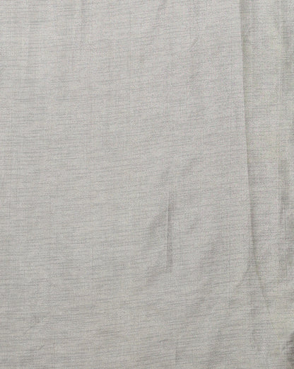 Indiehaat | Kashmiri Silk Printed Saree Grey & Black