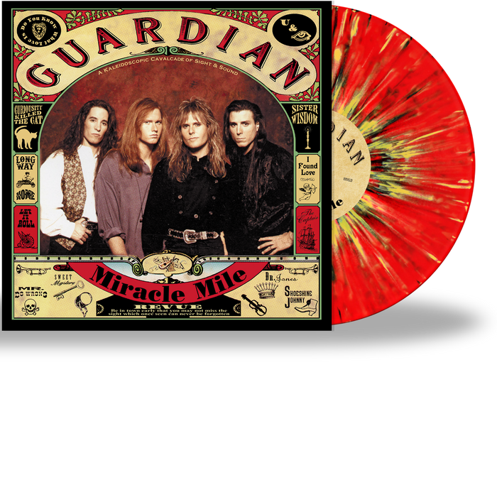 GUARDIAN - MIRACLE MILE (*NEW-12" Splatter Vinyl + Black 7" Vinyl , 2020, Retroactive) *Last Copies!