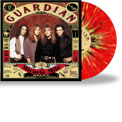 GUARDIAN - MIRACLE MILE (*NEW-12" Splatter Vinyl + Black 7" Vinyl , 2020, Retroactive) *Last Copies!