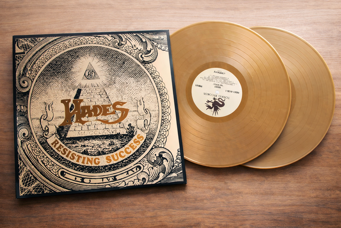 Hades - Resisting Success + Demos (New 2-LP Gold Vinyl, 2022, The Crypt) Import Thrash *Last Copies!