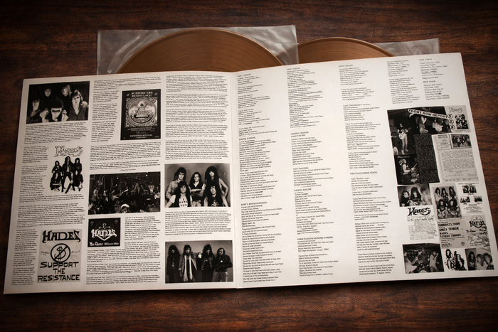 Hades - Resisting Success + Demos (New 2-LP Gold Vinyl, 2022, The Crypt) Import Thrash *Last Copies!