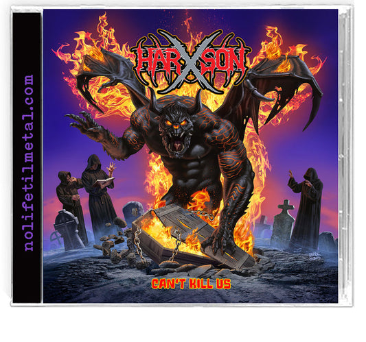 HarXson - Can't Kill Us! (CD, 2026, NoLifeTilMetal) 2026 FFO: Hirax, Motorhead