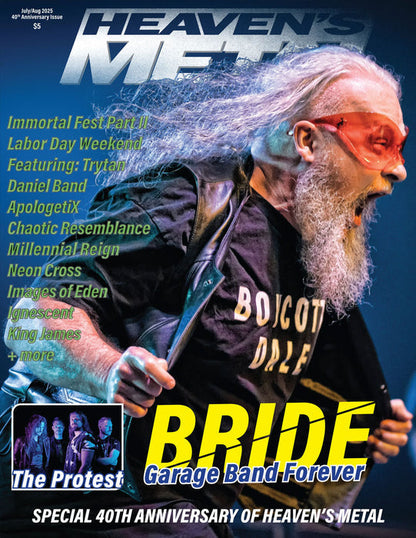 Heaven’s Metal Magazine – 40th Anniversary Return to Print (Double-Flip Cover)