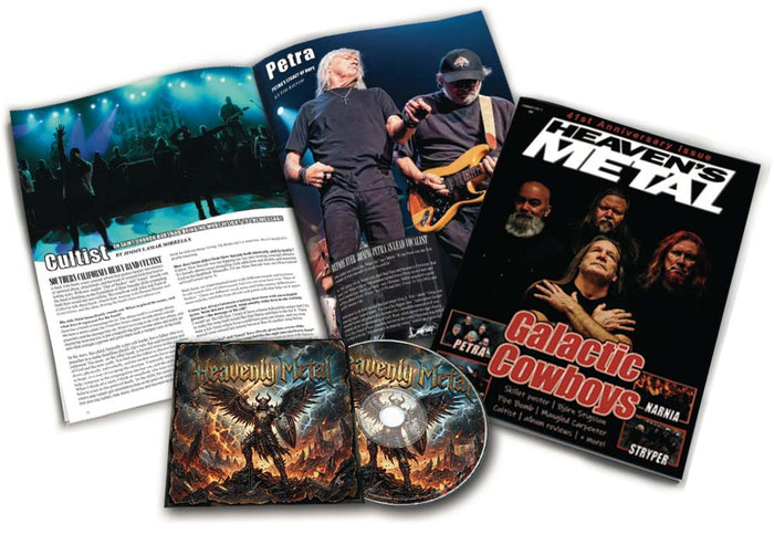 Heaven's Metal Magazine 41st Anniversary Issue w/Heavenly Metal CD Sampler (18 Tracks)