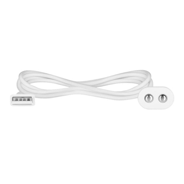 Încărcător jucarii erotice SATISFYER, cablu magnetic de încărcare, cu mufă USB, culoare alb