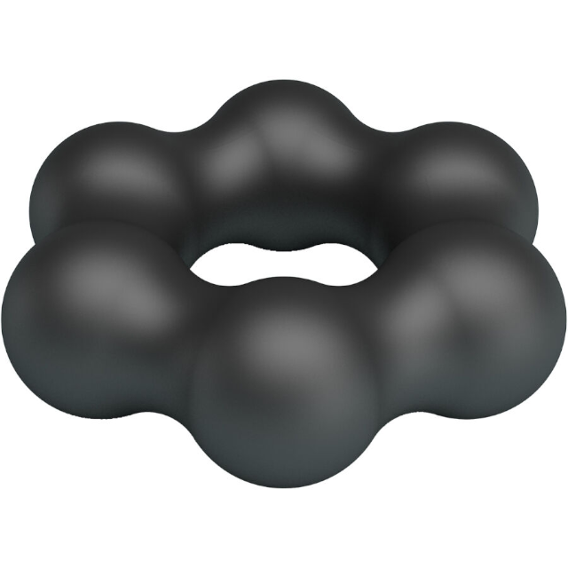 Inel pentru penis CRAZY BULL Clauzell, cu striații, din silicon, rezistent la apă, diametru intern 22 mm (model 10)