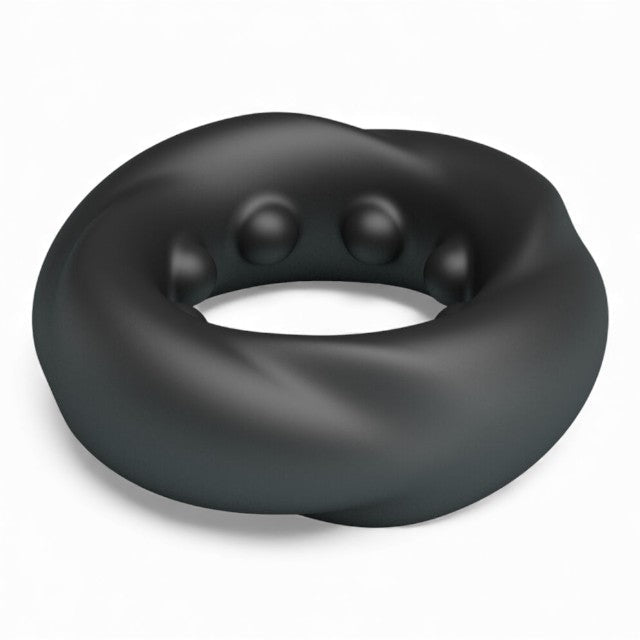 Inel pentru penis CRAZY BULL Daquez, cu design ergonomic, din silicon, rezistent la apă, diametru intern 30 mm (model 4)