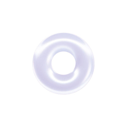 Inel pentru penis DUREX Pleasure Ring, din TPE, pentru erecții de durată și îmbunătățirea performanțelor sexuale, alb