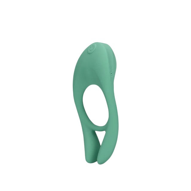 Inel pentru penis LOVELINE Pointed Cock Ring, din silicon ultra moale, pentru susținerea erecțiilor, culoare verde