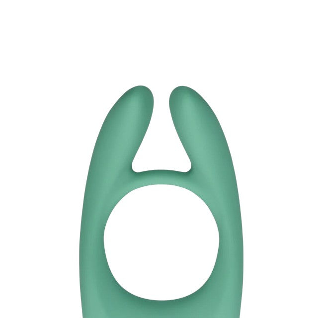 Inel pentru penis LOVELINE Pointed Cock Ring, din silicon ultra moale, pentru susținerea erecțiilor, culoare verde
