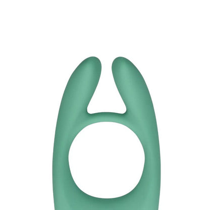 Inel pentru penis LOVELINE Pointed Cock Ring, din silicon ultra moale, pentru susținerea erecțiilor, culoare verde