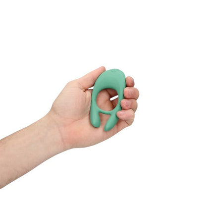 Inel pentru penis LOVELINE Pointed Cock Ring, din silicon ultra moale, pentru susținerea erecțiilor, culoare verde