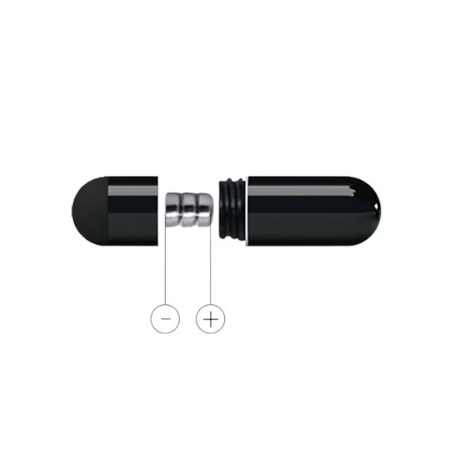 Inel pentru penis PRETTY LOVE Chester, cu vibrator bullet inclus, din silicon, diametru 3 cm, negru