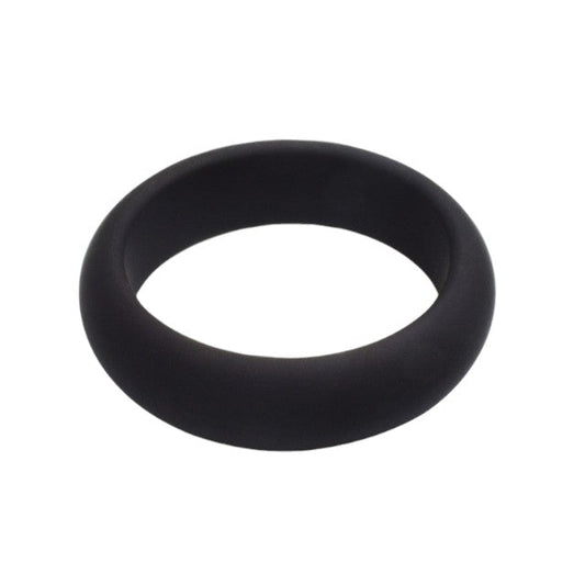 Inel pentru penis RevRings - Cock Ring, pentru stimularea erectiei, din silicon, negru, 42mm