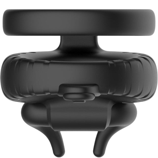 Inel vibrator pentru penis ARMONY Bull’s Passion, 10 functii de vibratie, rezistent la apa, negru