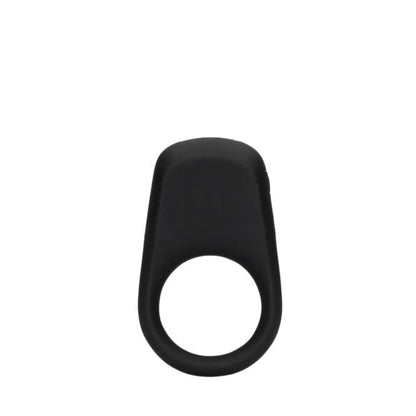 Inel vibrator pentru penis LOVELINE Vibrating Cock Ring, din silicon moale, 10 funcții de vibrație, negru