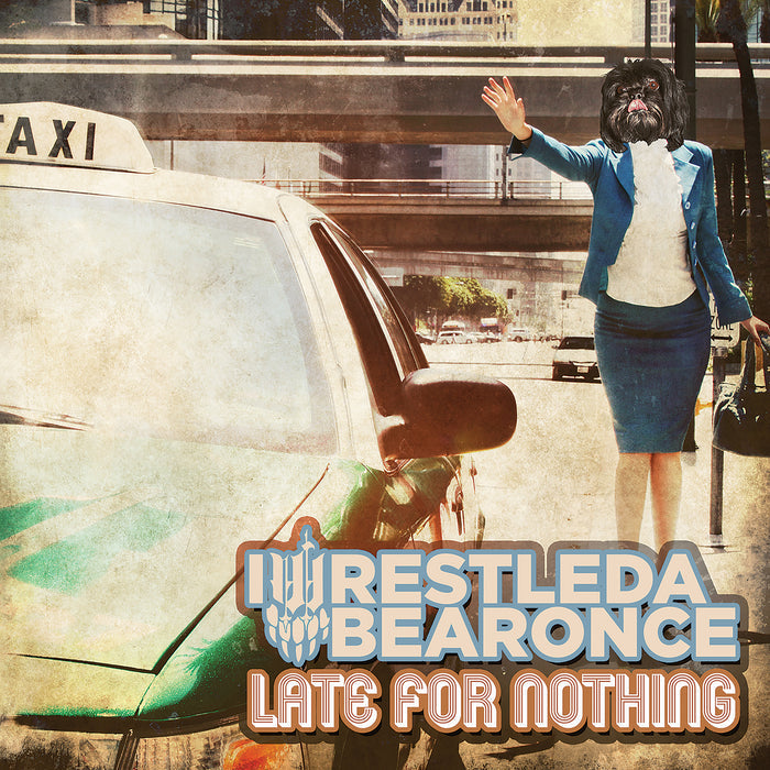 IWRESTLEDABEARONCE - LATE FOR NOTHING (*NEW-TEAL VINYL, 2023, Brutal Planet) *Amazing Brutal Metal Deathcore