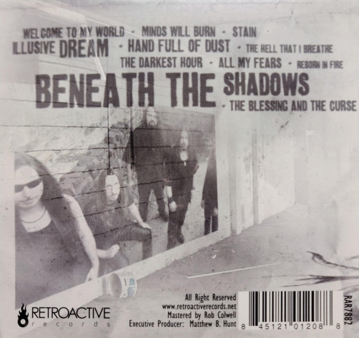 JACOB'S DREAM - BENEATH THE SHADOWS (CD, 2009, Retroactive)