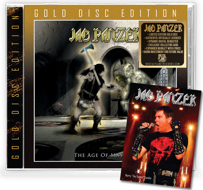 JAG PANZER - THE AGE OF MASTERY (*GOLDMAX CD, 2023, Brutal Planet) elite Melodic Power Metal!