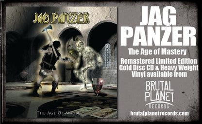 JAG PANZER - THE AGE OF MASTERY (*GOLDMAX CD, 2023, Brutal Planet) elite Melodic Power Metal!